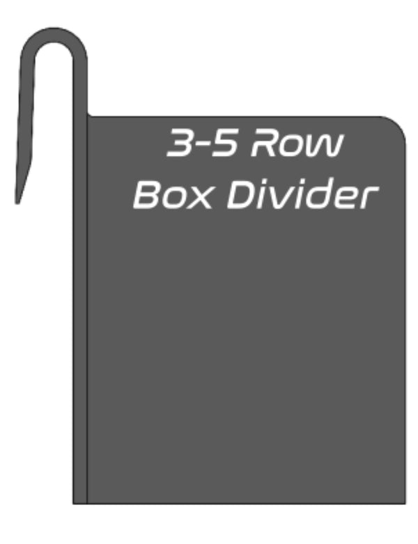 Basic 3-5 Row Box Divider