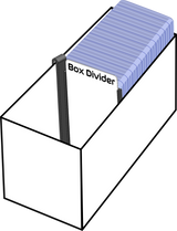 Premium Graded Card Box Divider