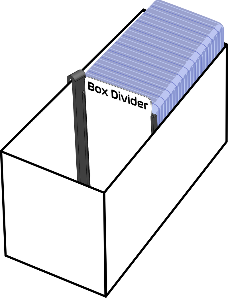 Premium Graded Card Box Divider